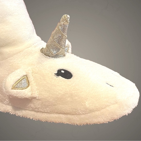 Justice Unicorn Bootie Slippers - Picture 4 of 11